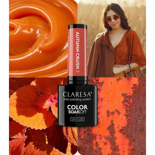 Claresa - *Autumn Crush* - Semi-permanent nail polish Soak off - 02