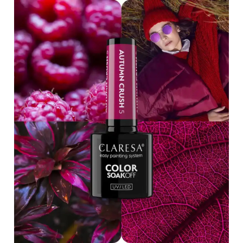 Claresa - *Autumn Crush* - Semi-permanent nail polish Soak off - 05