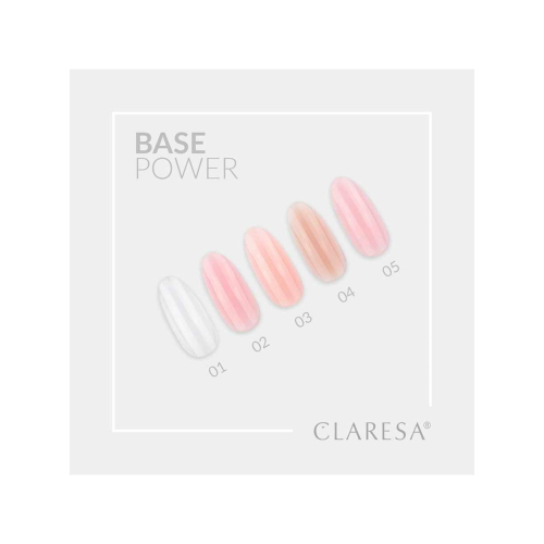 Claresa - Semi-permanent foundation Power - 01: Transparent