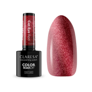 Claresa - *Cat Eye* - Semi-permanent nail polish Soak off - Red