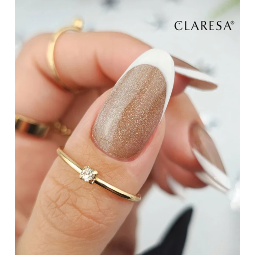 Claresa - *Cat Eye* - Semi-permanent nail polish Soak off - Silver