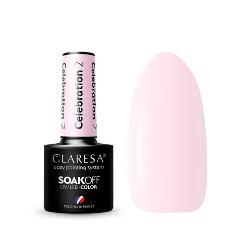 Claresa - *Celebration* - Semi-permanent nail polish Soak off - 02
