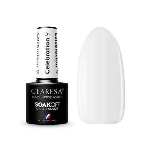 Claresa - *Celebration* - Semi-permanent nail polish Soak off - 09