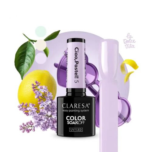 Claresa - *Ciao, Pastel!* - Semi-permanent nail polish Soak off - 05