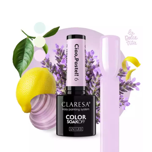 Claresa - *Ciao, Pastel!* - Semi-permanent nail polish Soak off - 06