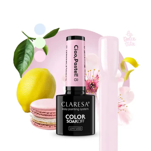 Claresa - *Ciao, Pastel!* - Semi-permanent nail polish Soak off - 07