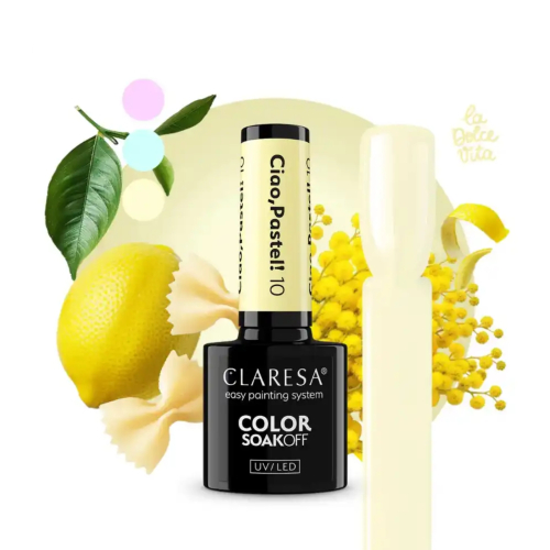 Claresa - *Ciao, Pastel!* - Semi-permanent nail polish Soak off - 10