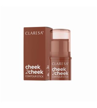 Claresa - Contour stick Cheek 2Cheek - 01: Neutral Sand