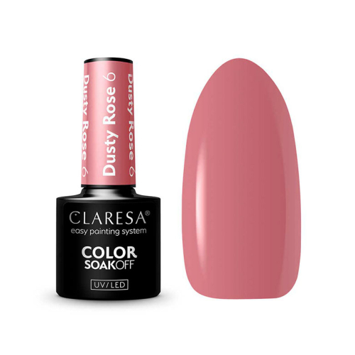 Claresa - *Dusty Rose* - Soak off semi-permanent nail polish - 06