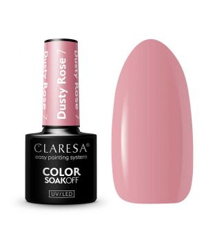 Claresa - *Dusty Rose* - Soak off semi-permanent nail polish - 07