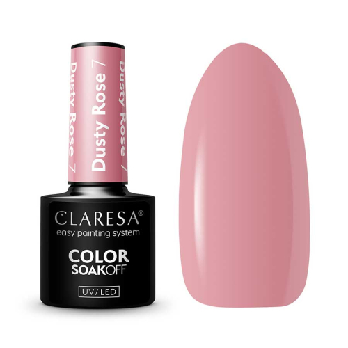 Claresa - *Dusty Rose* - Soak off semi-permanent nail polish - 07