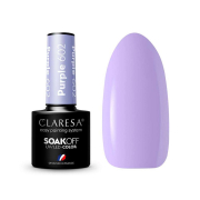 Claresa - Semi-permanent nail polish Soak off - 602:  Purple