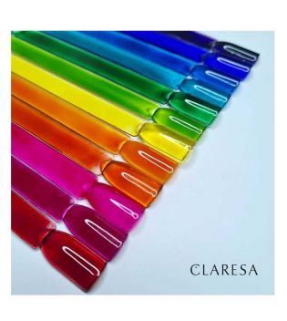 Claresa - Semi-permanent nail polish Jelly Effect - Orange