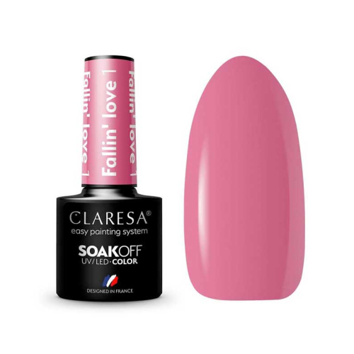 Claresa - Semi-permanent nail polish Soak off - 01: Fallin' Love
