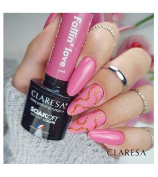 Claresa - Semi-permanent nail polish Soak off - 01: Fallin' Love