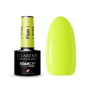 Claresa - *Fluo* - Semi-permanent nail polish Soak off - 01