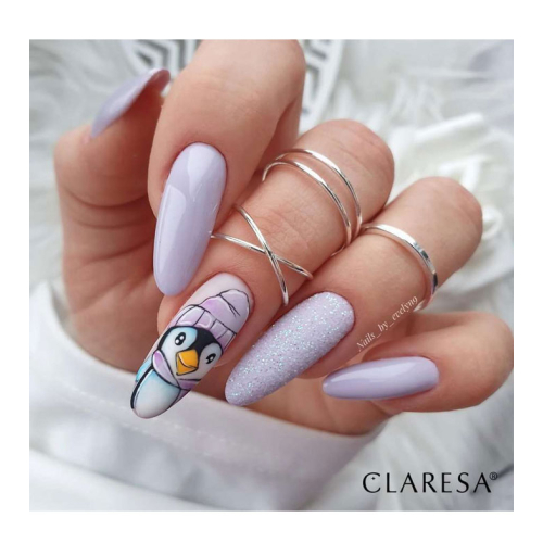 Claresa - Semi-permanent nail polish Soak off - 01: Frosty Morning