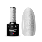 Claresa - Semi-permanent nail polish Soak off - 01: Full Glitter