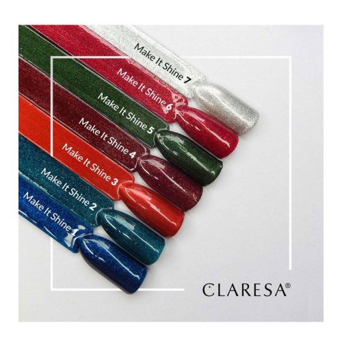 Claresa - Semi-permanent nail polish Soak off - 01: Make It Shine!
