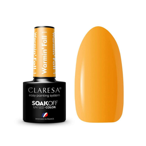Claresa - Semi-permanent nail polish Soak off - 01: Warmin' Fall