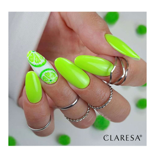 Claresa - *Fluo* - Semi-permanent nail polish Soak off - 02