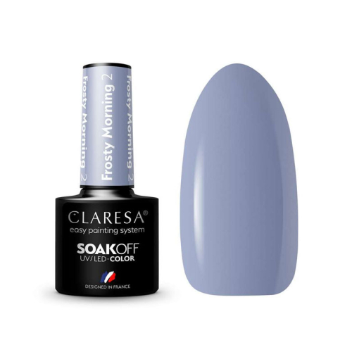 Claresa - Semi-permanent nail polish Soak off - 02: Frosty Morning