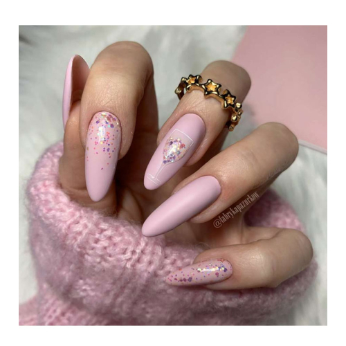 Claresa - Semi-permanent nail polish Soak off - 02: Glitter