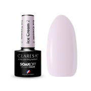 Claresa - Semi-permanent nail polish Soak off - 02: Ice Cream