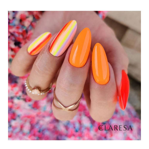 Claresa - *Fluo* - Semi-permanent nail polish Soak off - 03