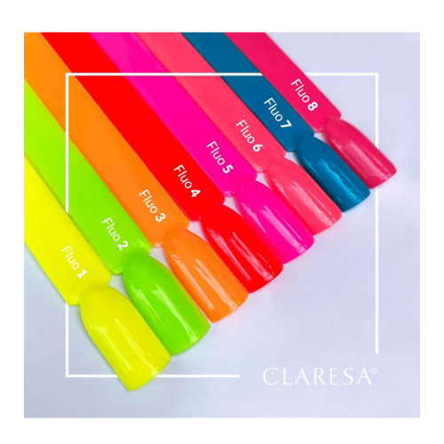 Claresa - *Fluo* - Semi-permanent nail polish Soak off - 03