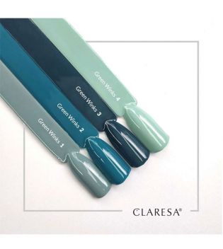 Claresa - Semi-permanent nail polish Soak off - 03: Green Winks