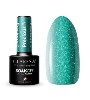 Claresa - Semi-permanent nail polish Soak off - 03: Precious