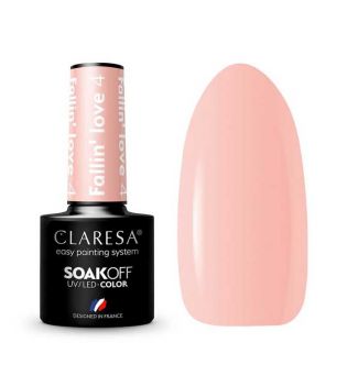 Claresa - Semi-permanent nail polish Soak off - 04: Fallin' Love