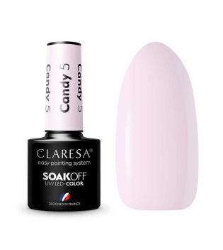 Claresa - Semi-permanent nail polish Soak off - 05: Candy
