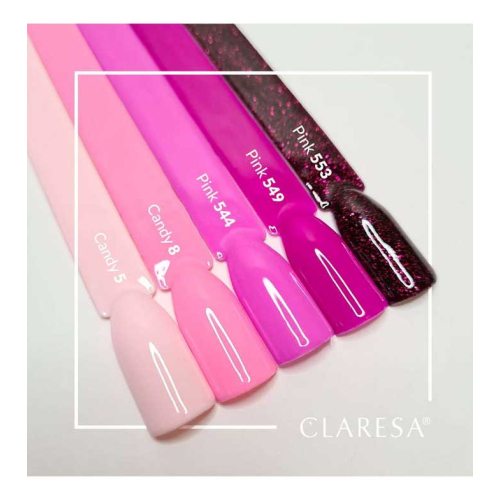 Claresa - Semi-permanent nail polish Soak off - 05: Candy