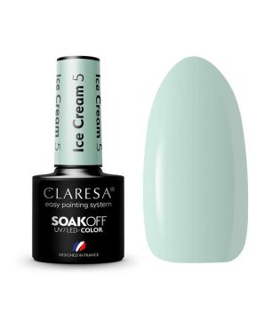 Claresa - Semi-permanent nail polish Soak off - 05: Ice Cream
