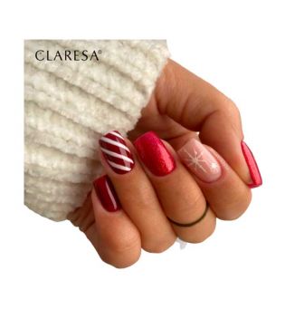 Claresa - Semi-permanent nail polish Soak off - 07: Sparkle