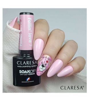 Claresa - Semi-permanent nail polish Soak off - 07: Fallin' Love