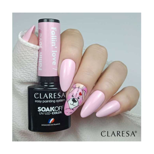 Claresa - Semi-permanent nail polish Soak off - 07: Fallin' Love
