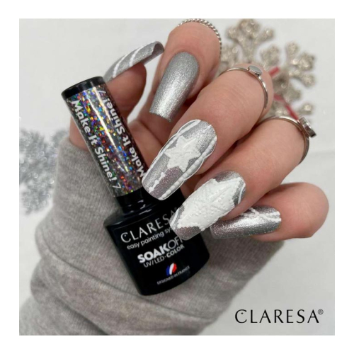 Claresa - Semi-permanent nail polish Soak off - 07: Make It Shine!