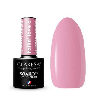 Claresa - Semi-permanent nail polish Soak off - 08: Fallin' Love