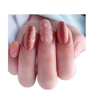 Claresa - Semi-permanent nail polish Soak off - 08: Full Glitter