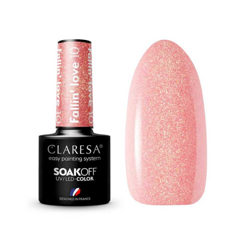 Claresa - Semi-permanent nail polish Soak off - 10: Fallin' Love