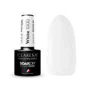 Claresa - Semi-permanent nail polish Soak off - 1000: White
