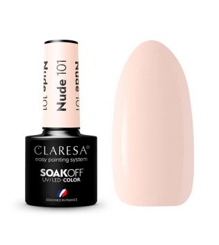 Claresa - Semi-permanent nail polish Soak off - 101: Nude