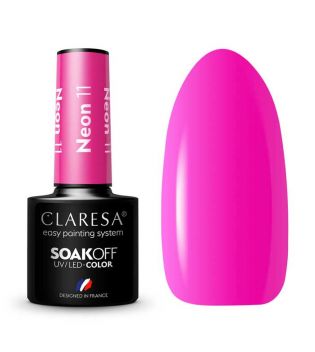 Claresa - Semi-permanent nail polish Soak off - 11: Neon