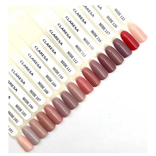 Claresa - Semi-permanent nail polish Soak off - 117: Nude