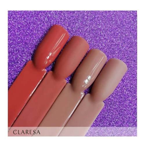 Claresa - Semi-permanent nail polish Soak off - 120: Nude
