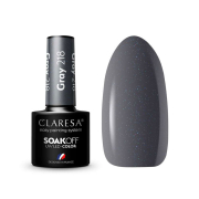 Claresa - Semi-permanent nail polish Soak off - 218: Gray