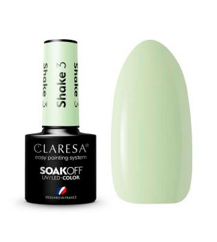 Claresa - Semi-permanent nail polish Soak off - 3: Shake